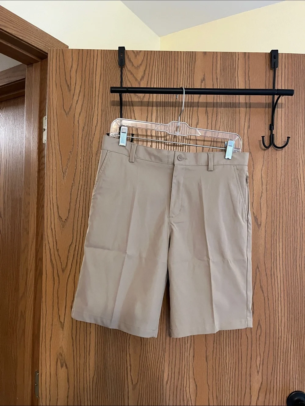 Boys Size 14 Husky Active Chino Shorts School Uniform